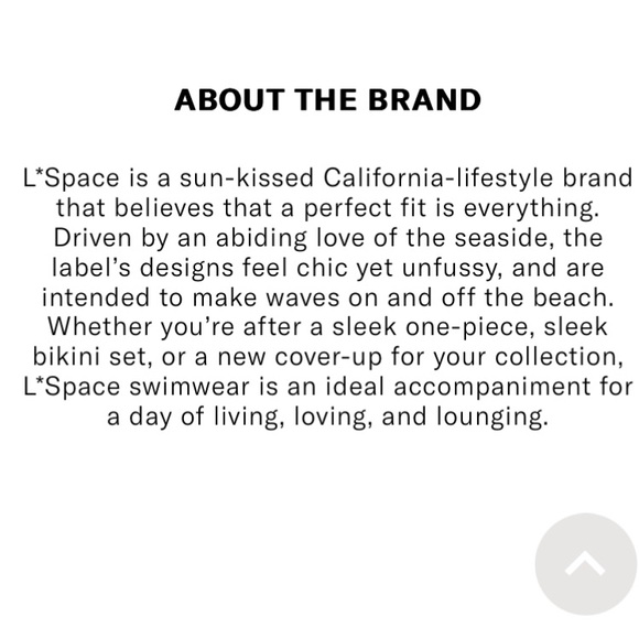 L*Space Lennox Tie String Bikini Bottom Classic All Swirled Up Shimmer, Medium - Picture 4 of 11